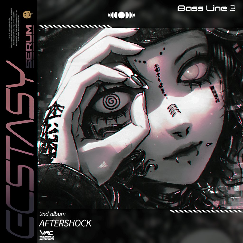 AzamiVR's tweet image. 次アルバムの4曲ジャケ　完成