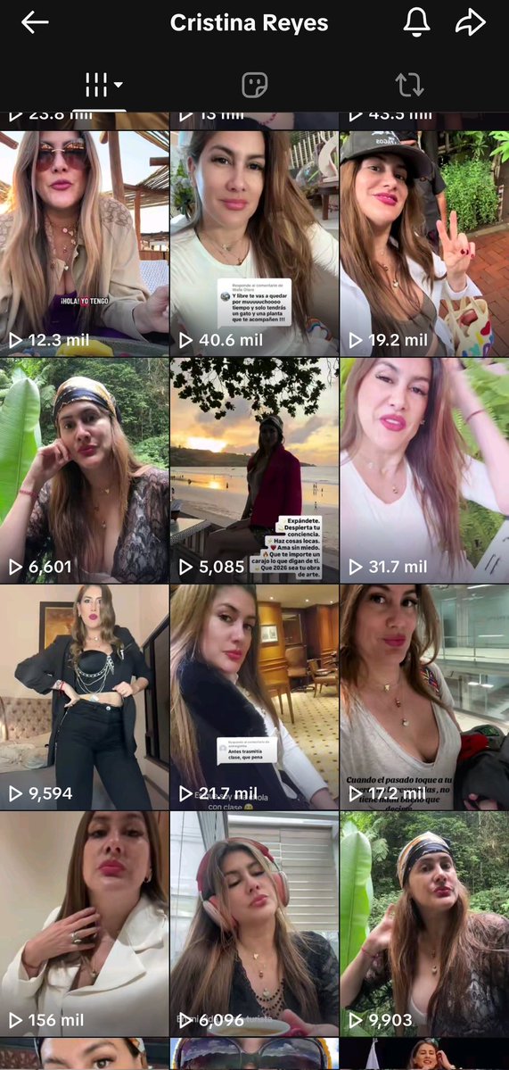 <a href="/elinformante84/">El Informante</a> Alguien sabe en qué trabaja Cristina reyes con esa red social enseñando tantos lujos ?? Viajando aquí y allá, es la versión social cristiana de Luisa González ?? 🤔