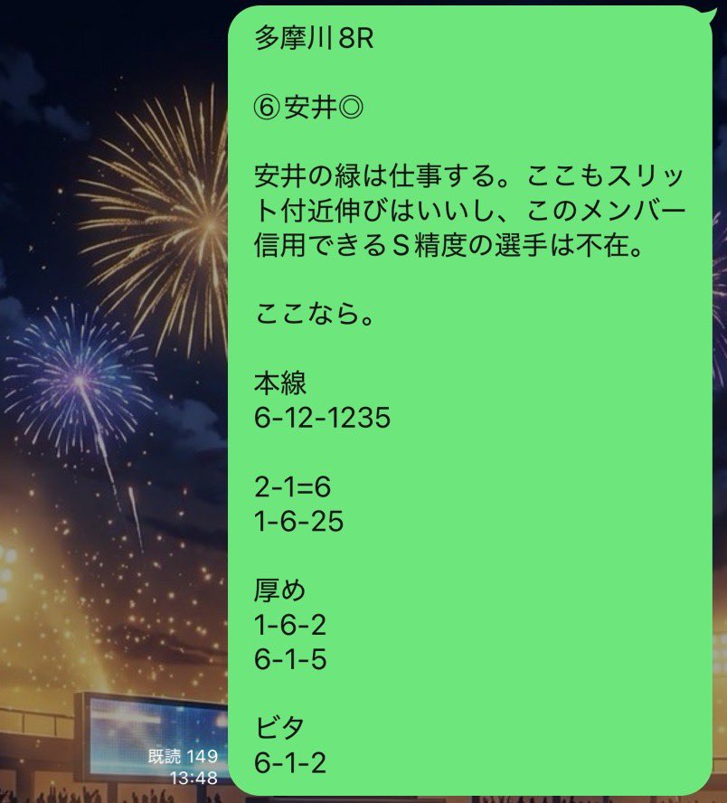Kの競艇予想 tweet media