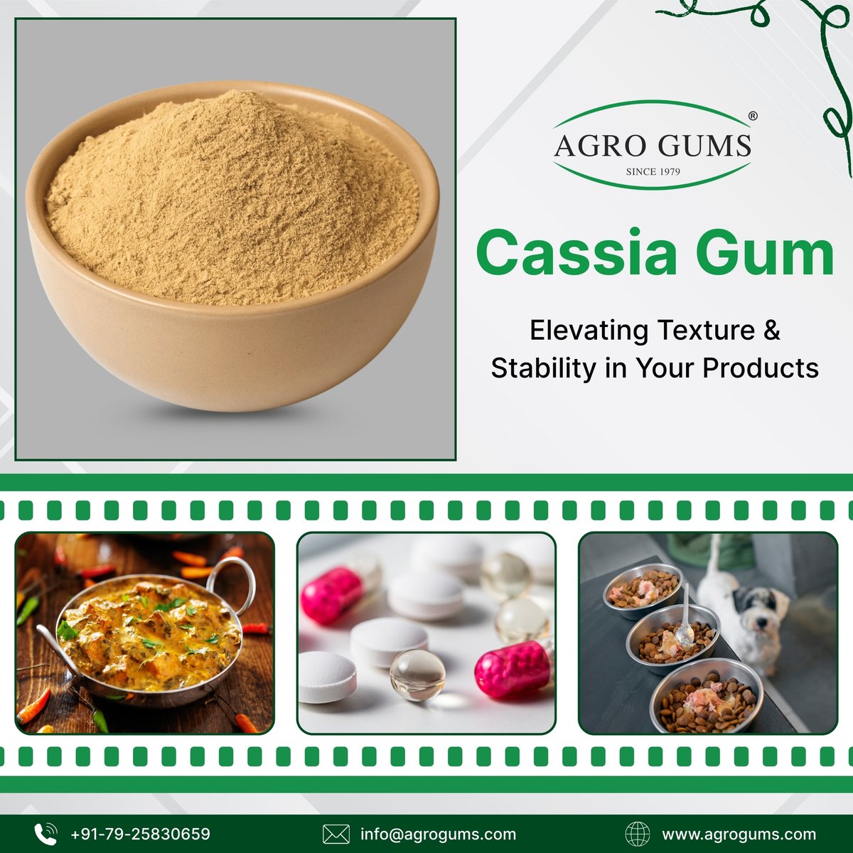 agrogums's tweet image. Cassia Gum Powder ensures natural consistency with excellent gelling &amp;amp; stabilising performance. Perfect for food, cosmetic &amp;amp; pharma formulations without chemical additives.

Visit: agrogums.com/product/cassia…
#AgroGums #CassiaPowder #CassiaGumPowder #NaturalConsistency #GellingAgent