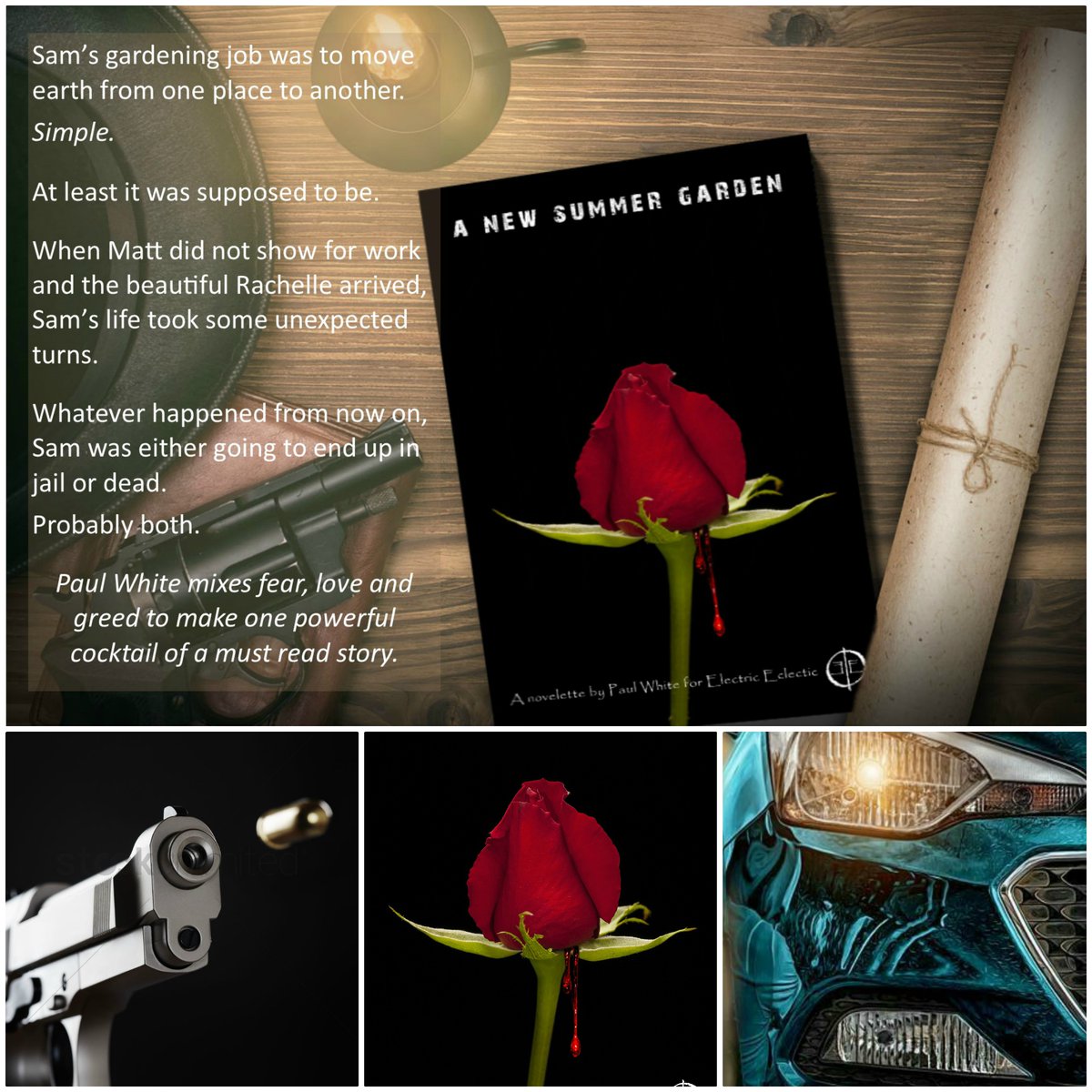 A NEW SUMMER GARDEN
Crime Thriller. Underworld. Suspense. Murder. Revenge. 18Yrs+

EP Magazine: "Intrigue, manipulation, and outright lies abound throughout this story, making it a genuine unputdownable book".

Paperback amzn.to/3NfqJdq
eBook: amzn.to/49uQqOn