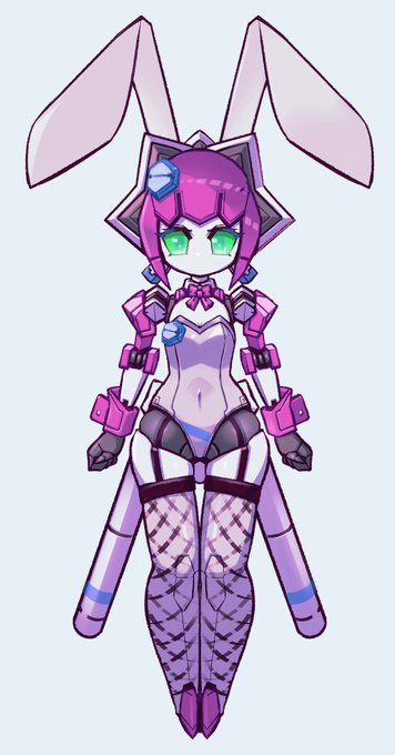 #バニーガール貼って元気づけてください 