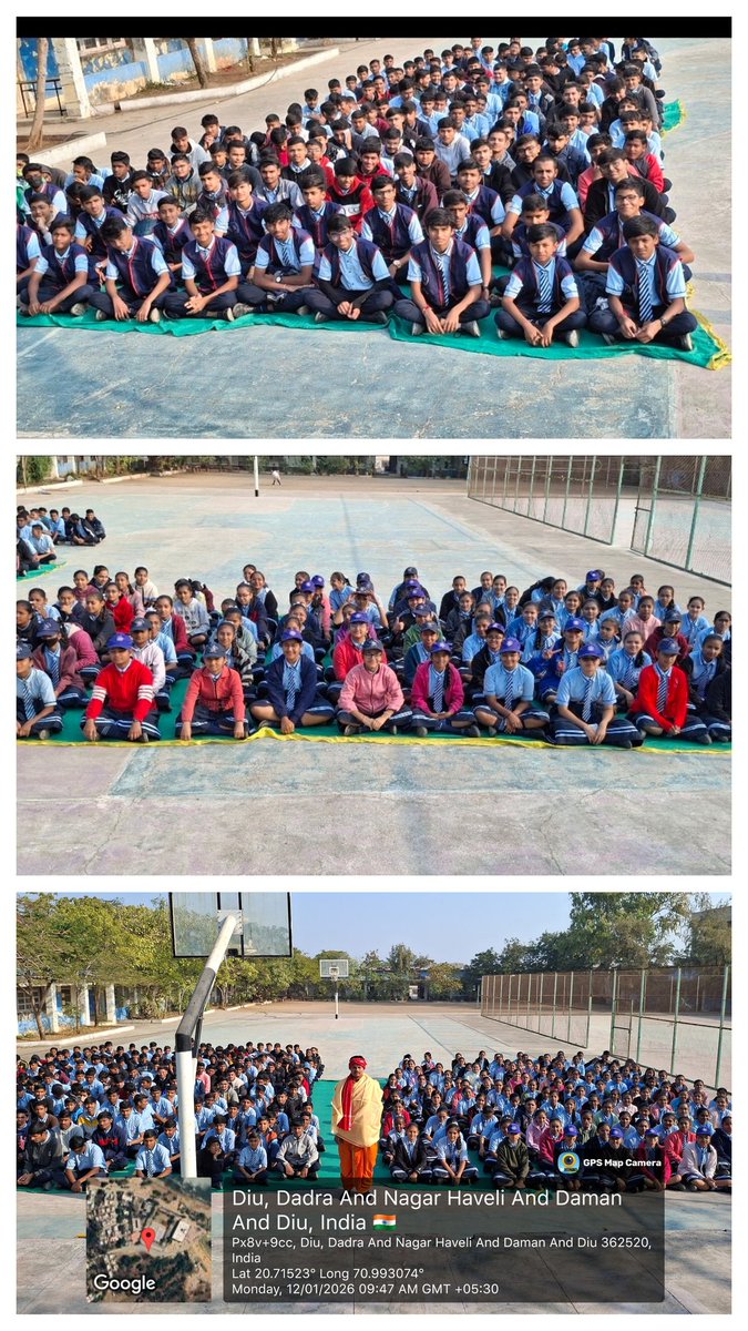 NSS Unit GHSS-Diu tweet media