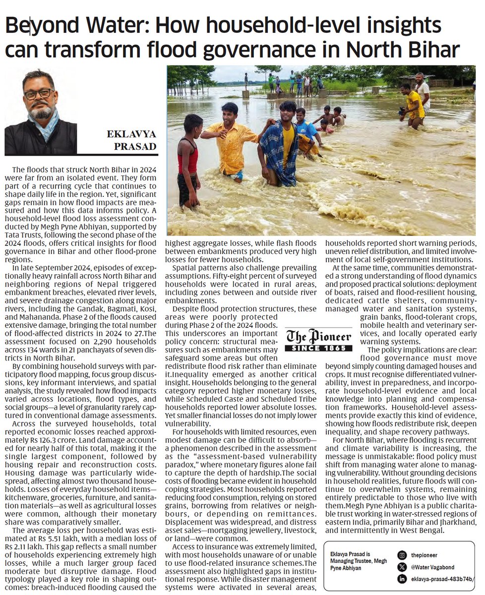 Water Vagabond (Eklavya Prasad) tweet media