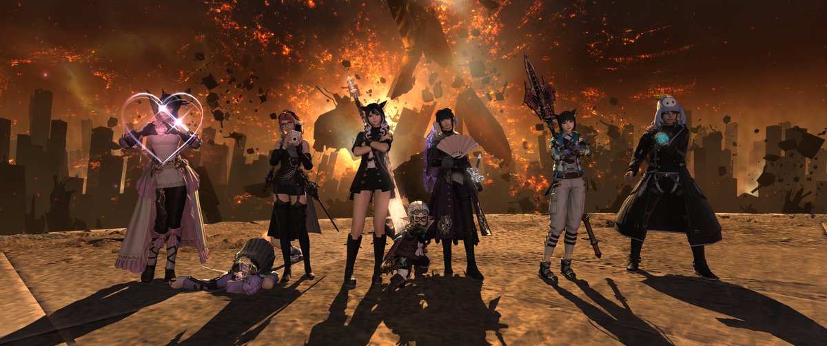 Raid tier complete! I have enjoyed this raid series so much, and Heavyweight was such a good ending to the series. 🥹