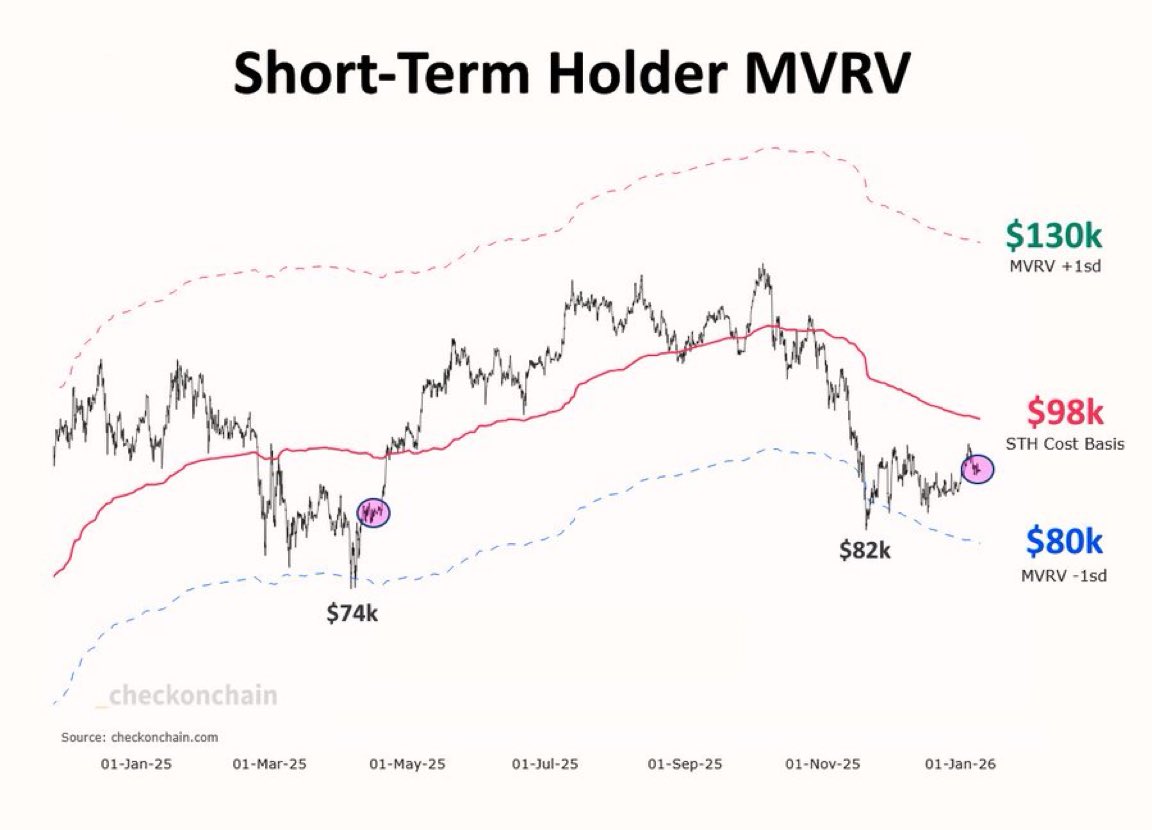 $98,000 short term holder cost basis is the level to pay attention to 👀