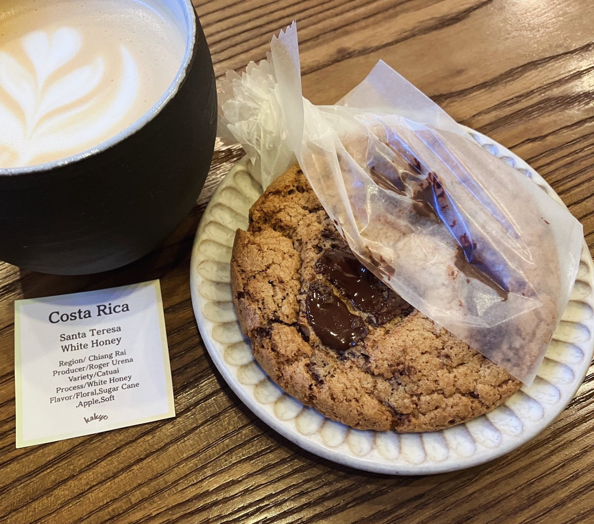 店内で食べる時に温めて提供してくれる心遣いが嬉しい🍪