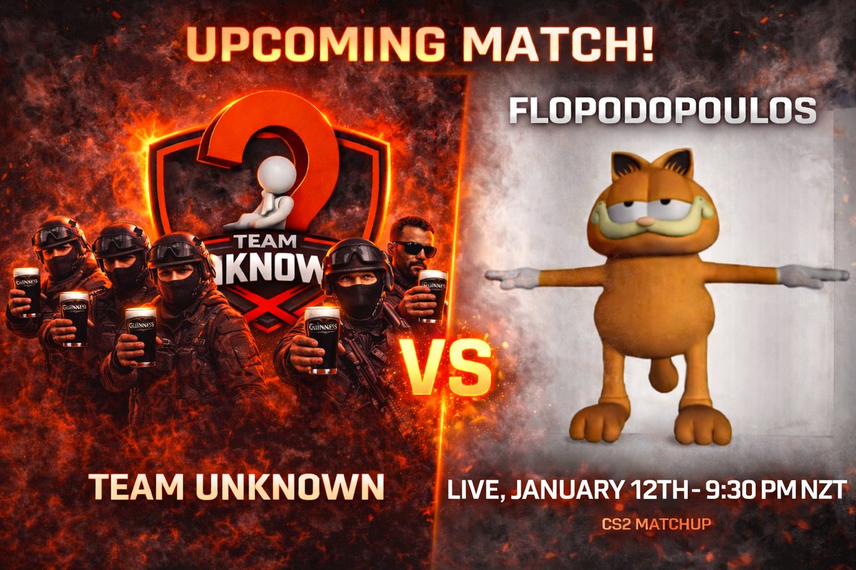 TeamUnknownCS2's tweet image. After a bootcamp of sinking beers in Auckland, the boys are ready for the start of ESEA Open! Tonight at 7:30pm AEST / 9:30pm NZST