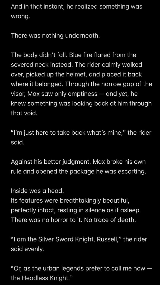 Pei_Einsamkeit's tweet image. Headless knight 63