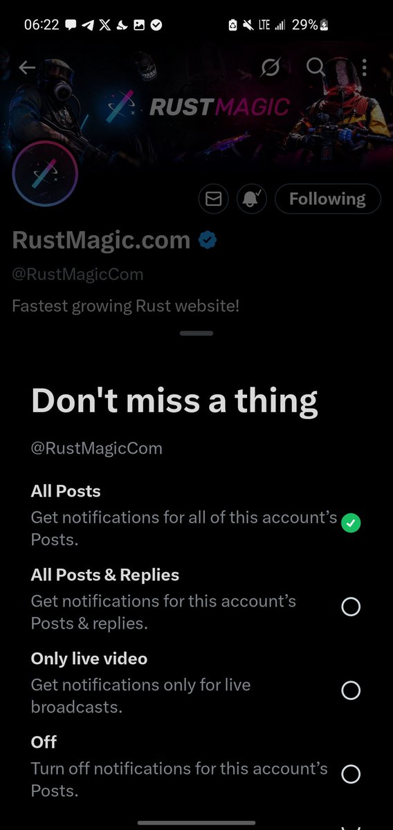 JustAgon tweet media
