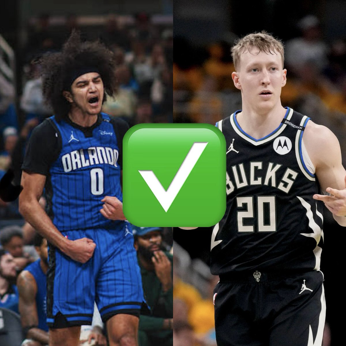 Baloneslocks's tweet image. 2/3 ON THE DAY WE MOVE ON TO TMR🫡

✅ANTHONY BLACK O 23.5 PA✅
#magic

✅AJ GREEN O 2.5✅
#FearTheDeer 

LETS SWEEP TMR