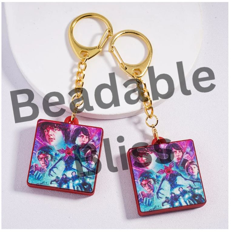 Beadablebliss's tweet image. Metal keychain with lobster clasp featuring a classic horror style charm pendant in flat square shape. 
#MetalKeychain #HorrorKeychain 
For Shop Visit: beadablebliss.com/products/metal…