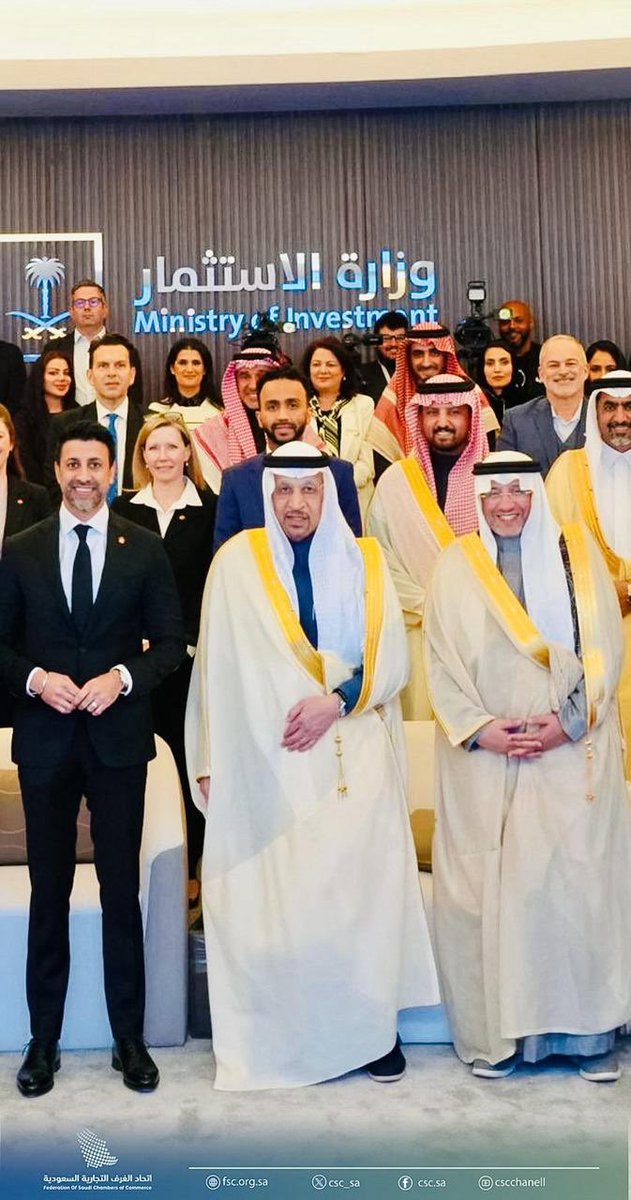 FSC_KSA's tweet photo. ملتقى الأعمال والاستثمار السعودي الكندي، بمشاركة معالي وزير الاستثمار م. خالد الفالح، ورئيس مجلس الأعمال السعودي الكندي أ. محمد آل دليم، يبحث فرص التعاون ويعزز الشراكات في القطاعات ذات الأولوية.
#اتحاد_الغرف_السعودية https://t.co/yZdQOdvOY7