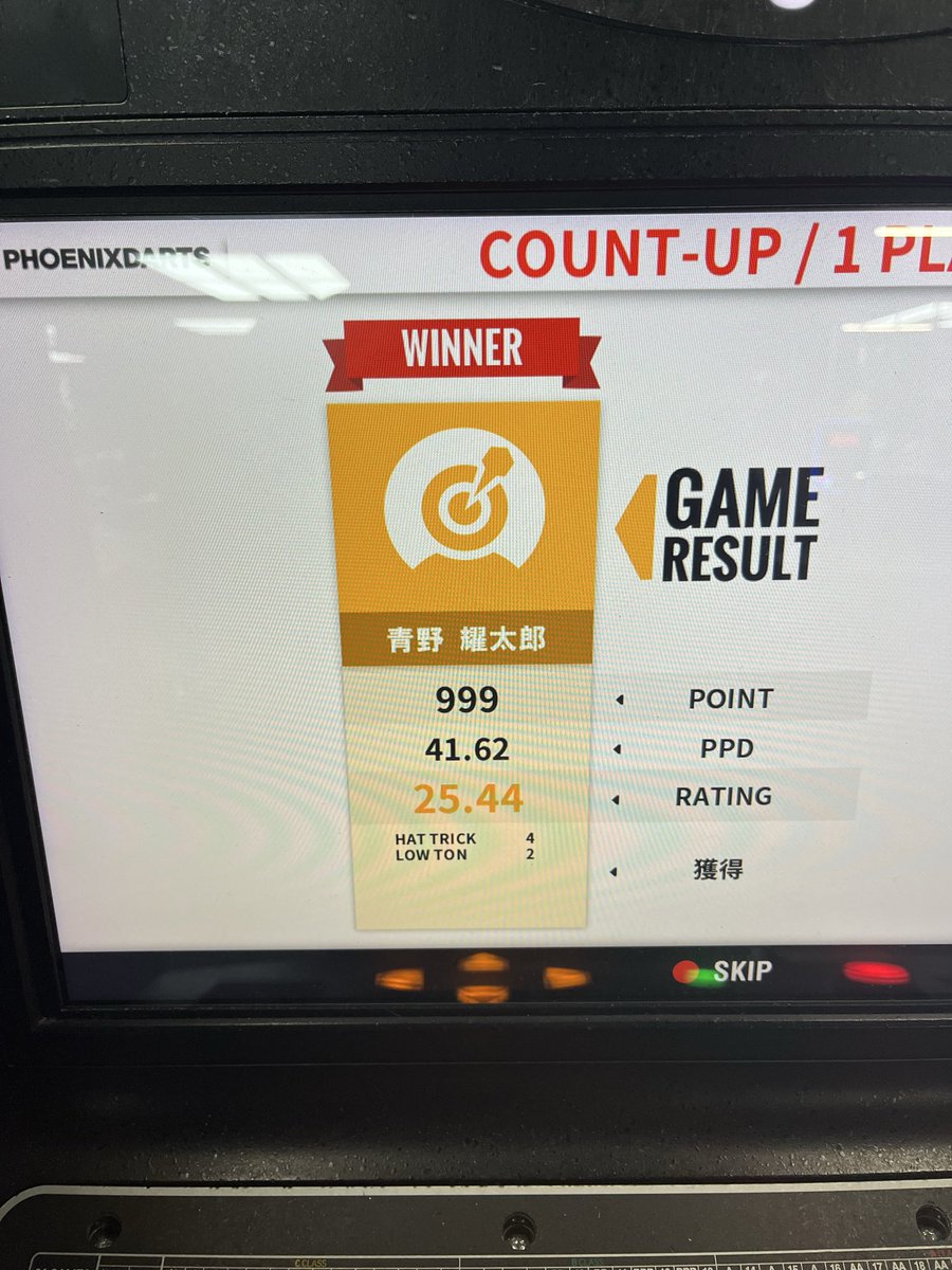 ちょっきりにしようとしたら計算ミスした