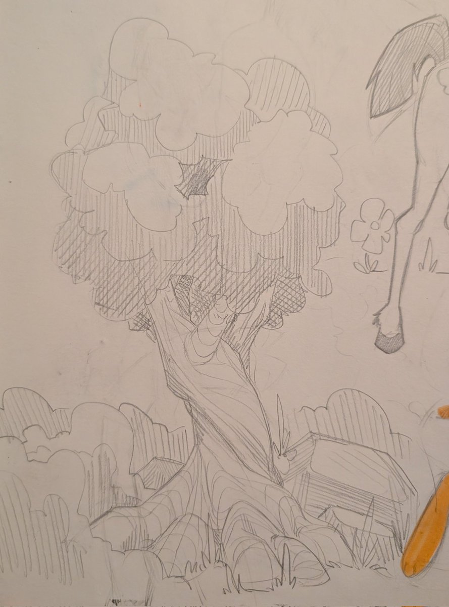 aercatcher's tweet image. havent drawn a tree in a while