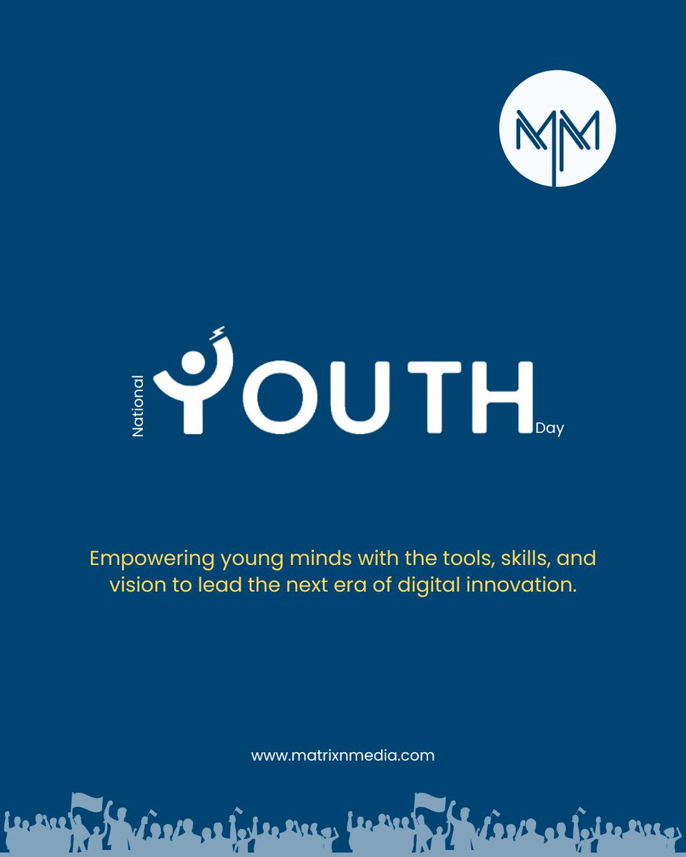 MatrixMediaSol's tweet photo. We celebrate the power of young minds who are shaping the future of the digital world.

At Matrix Media, we believe in empowering the next generation with creativity, technology, and innovation to lead tomorrow’s digital revolution.

Happy #NationalYouthDay! 

#MatrixMedia https://t.co/smIEJWAVdw