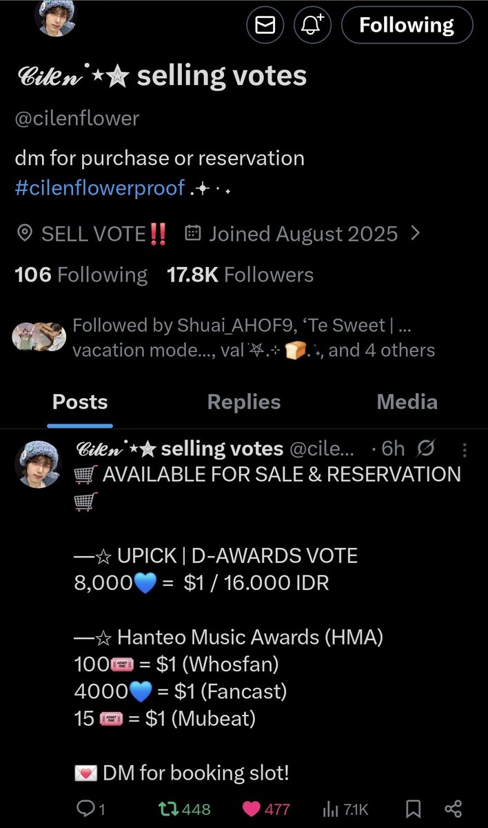 aceIXee's tweet photo. @cilenflower #AHOF https://t.co/yGIiIXCrbj
