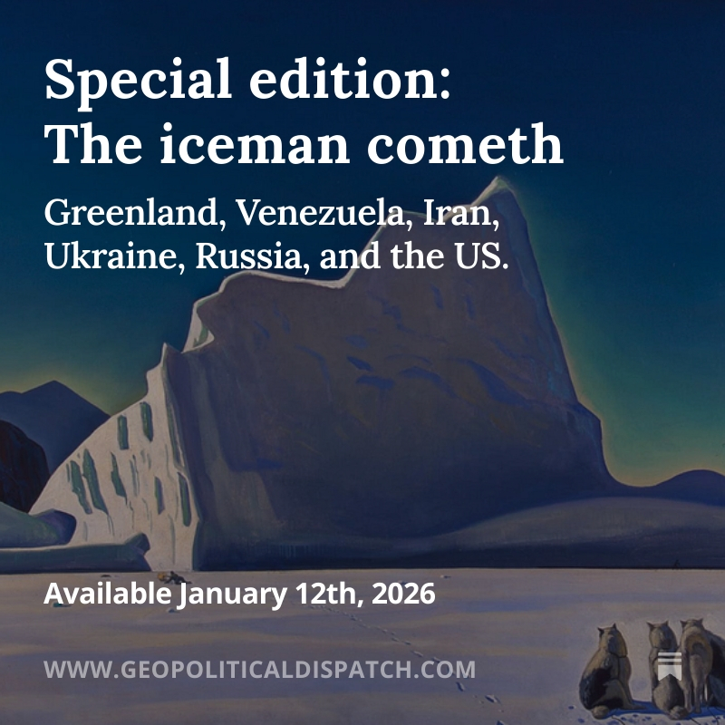 geopolfeller's tweet photo. Trump has reiterated his claims to Greenland, with talks allegedly scheduled for Wednesday.

Denmark is taking him at his word, but underscoring existing military and mineral access is not the point. Trump wants Greenland because it’s big and he can. More in @GeopolDispatch https://t.co/KLlq7G7p8S