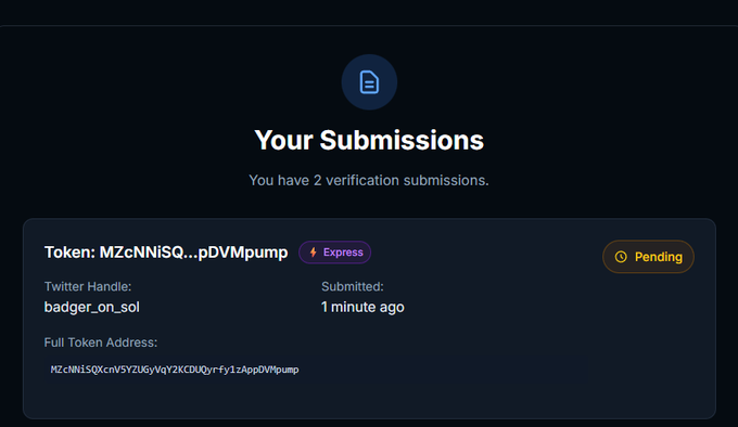 Badger_on_Sol's tweet photo. Everyone please tag @JupiterExchange to expedite our verification process, we have paid for the fast track.

MZcNNiSQXcnV5YZUGyVqY2KCDUQyrfy1zAppDVMpump  

$BADGER x $JUP https://t.co/H8jYIQA0IA