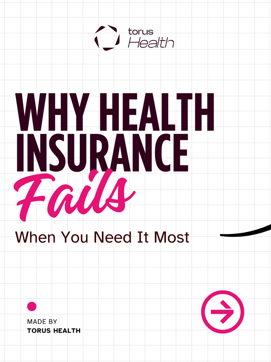 HealthTorus's tweet image. Why does insurance fail exactly when you need it?

• Paper coverage looks strong until admission time
• Missing reports = weak claims
• No preventive tests = no continuity
• No history = no approval
Insurance protects only when your health data supports it.
#InsuranceTruth