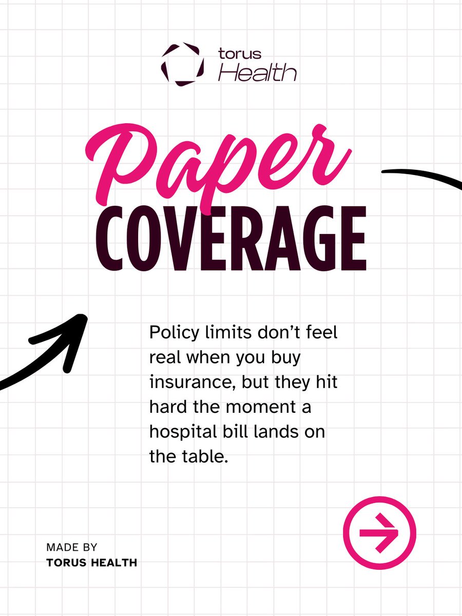 HealthTorus's tweet image. Why does insurance fail exactly when you need it?

• Paper coverage looks strong until admission time
• Missing reports = weak claims
• No preventive tests = no continuity
• No history = no approval
Insurance protects only when your health data supports it.
#InsuranceTruth