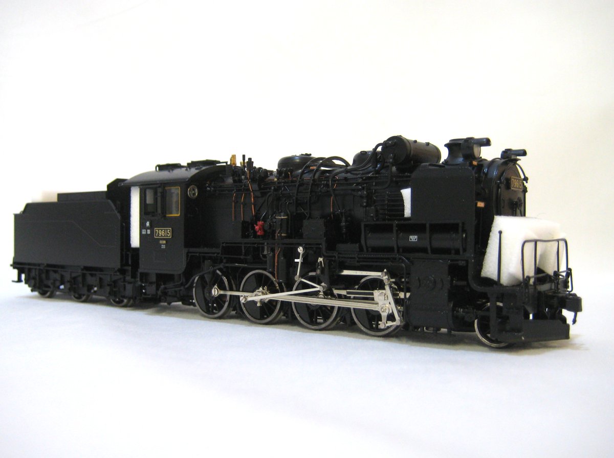 お知らせ】 天賞堂 真鍮製 蒸気機関車 9600形 79615号機 税込 616,000