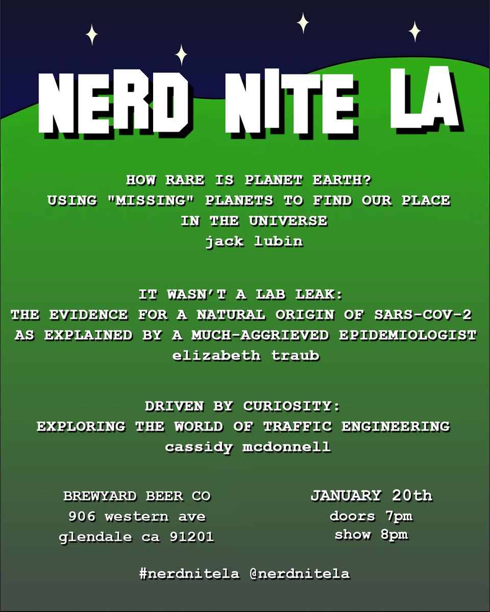 Nerd Nite LA 👓 tweet media