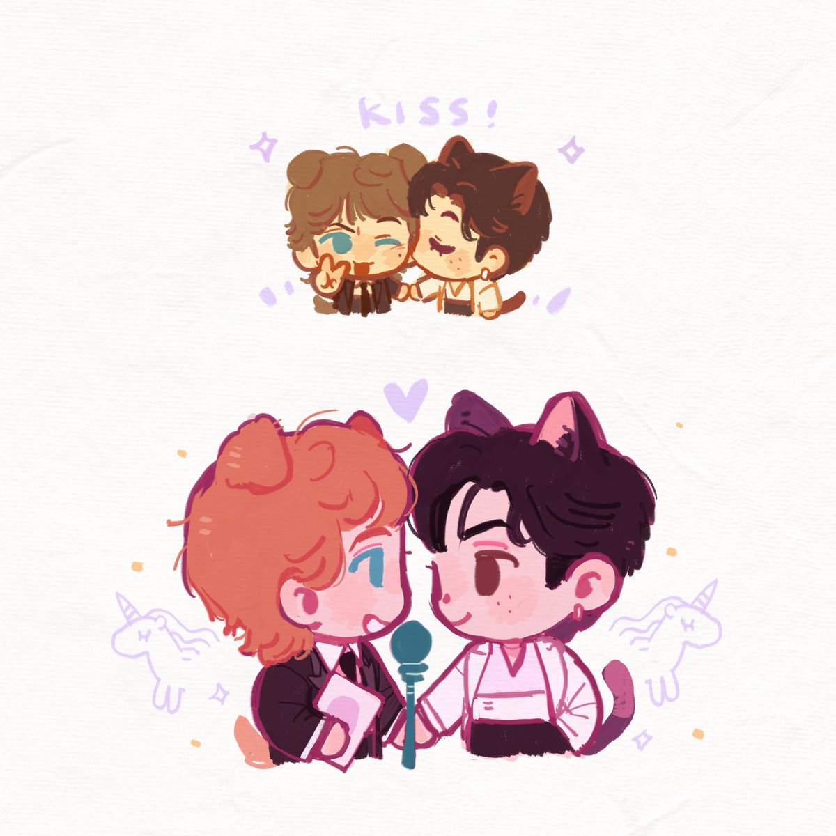 muffin20020721's tweet image. kiss me～

#hudcon
#Hollanov
#HeatedRivalry