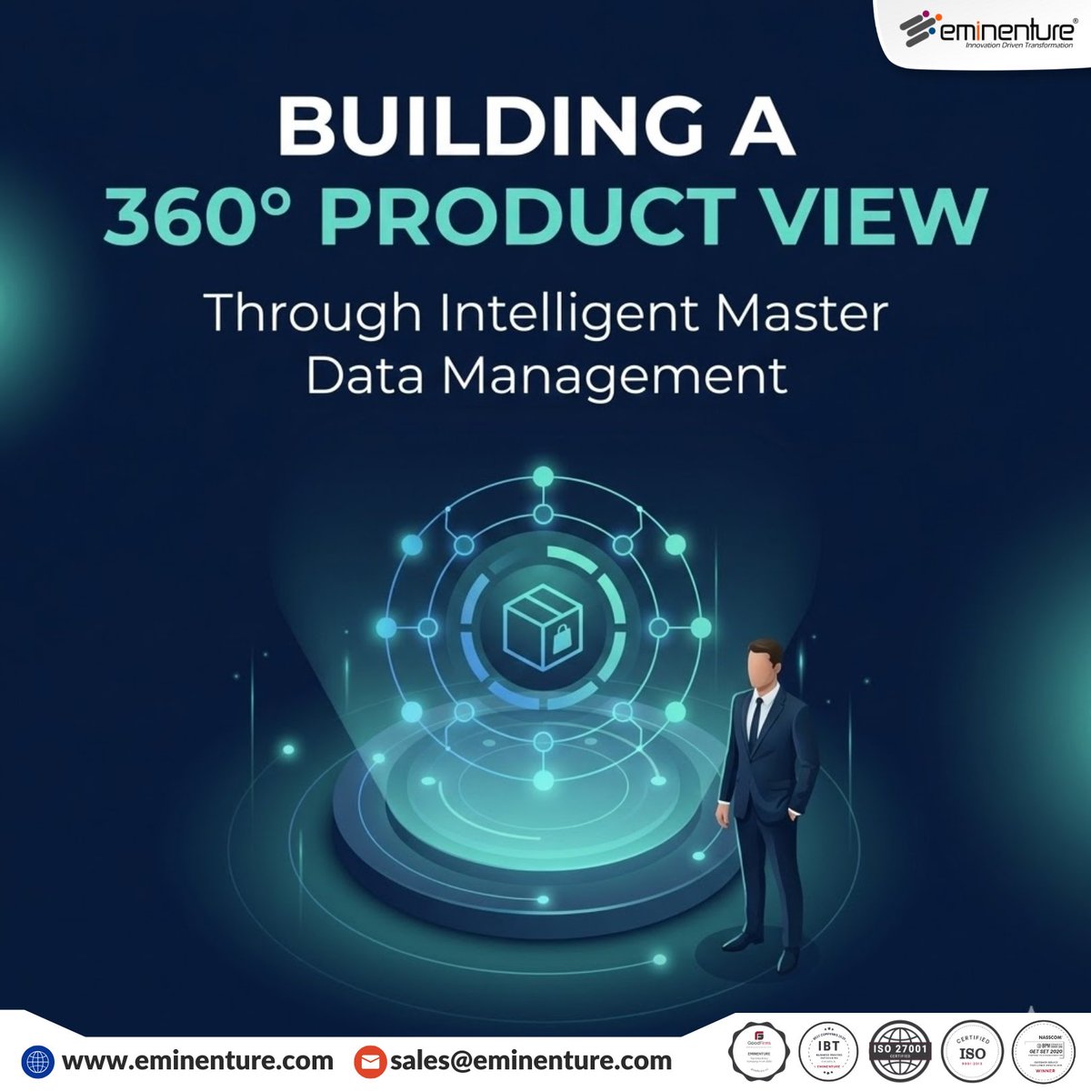 Eminenture's tweet image. Discover how building a 360° product view through Master Data Management can unlock consistency, clarity, and smarter decisions across your enterprise. Read the story: tinyurl.com/455w7jau 
#MasterDataManagement #DataDriven #DigitalTransformation #data #ecommerce  #Eminenture