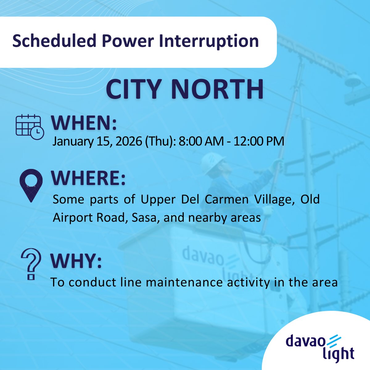 Davao Light tweet media