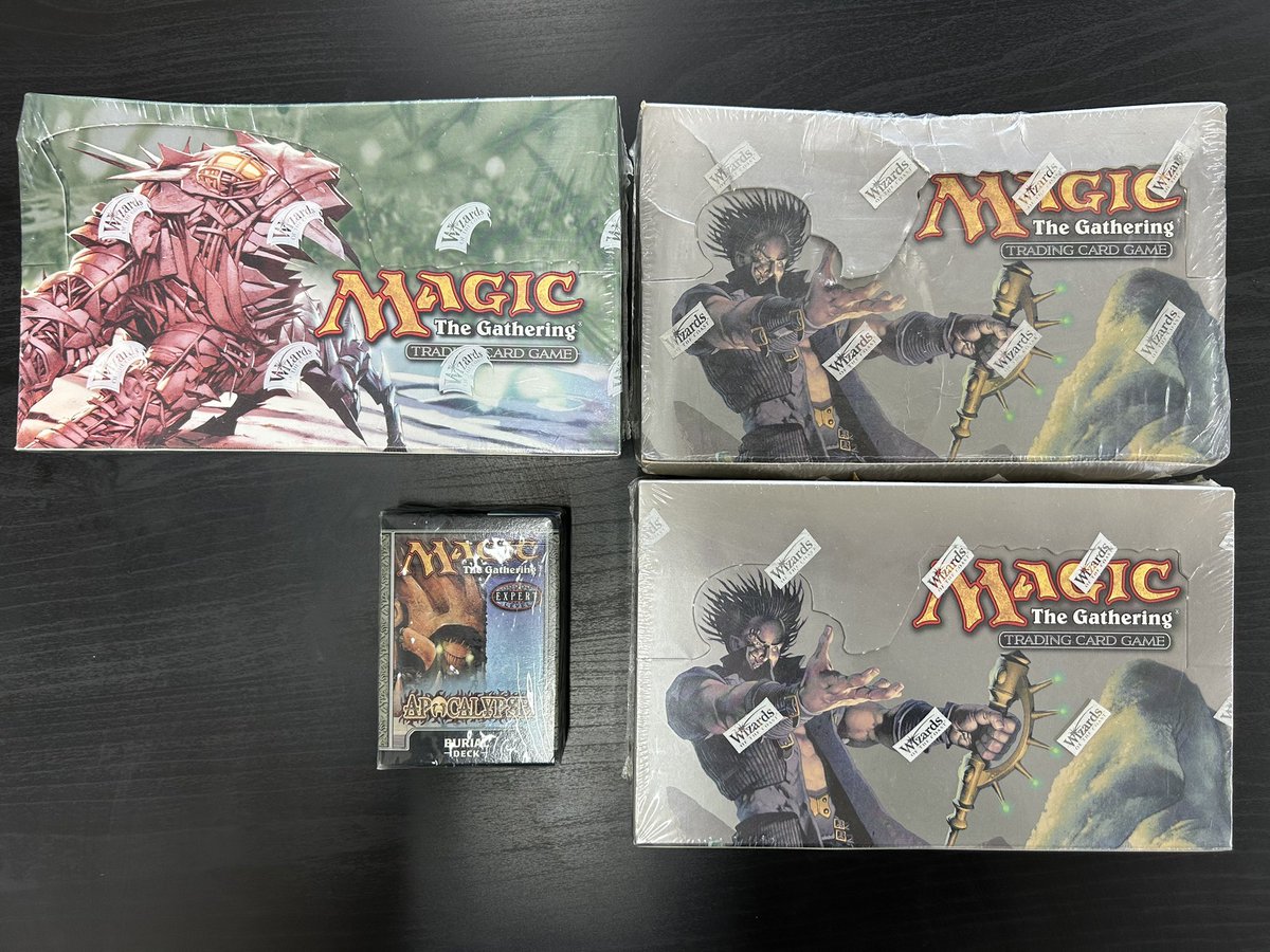 MTGの未開封品を蔵出ししました。 最近買い取らせて頂いたオンスロート