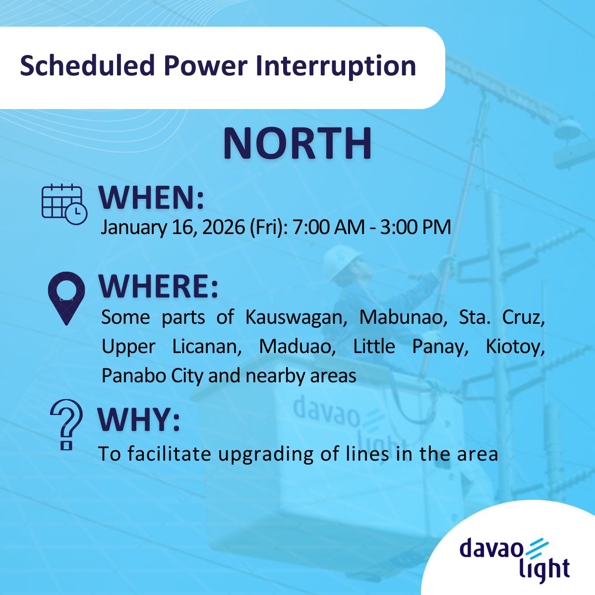 Davao Light tweet media