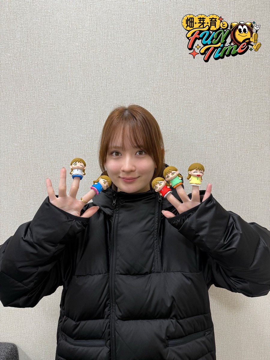 畑芽育 とFUN Time✨放送中✨ イベントグッズでは 年末年始の収録