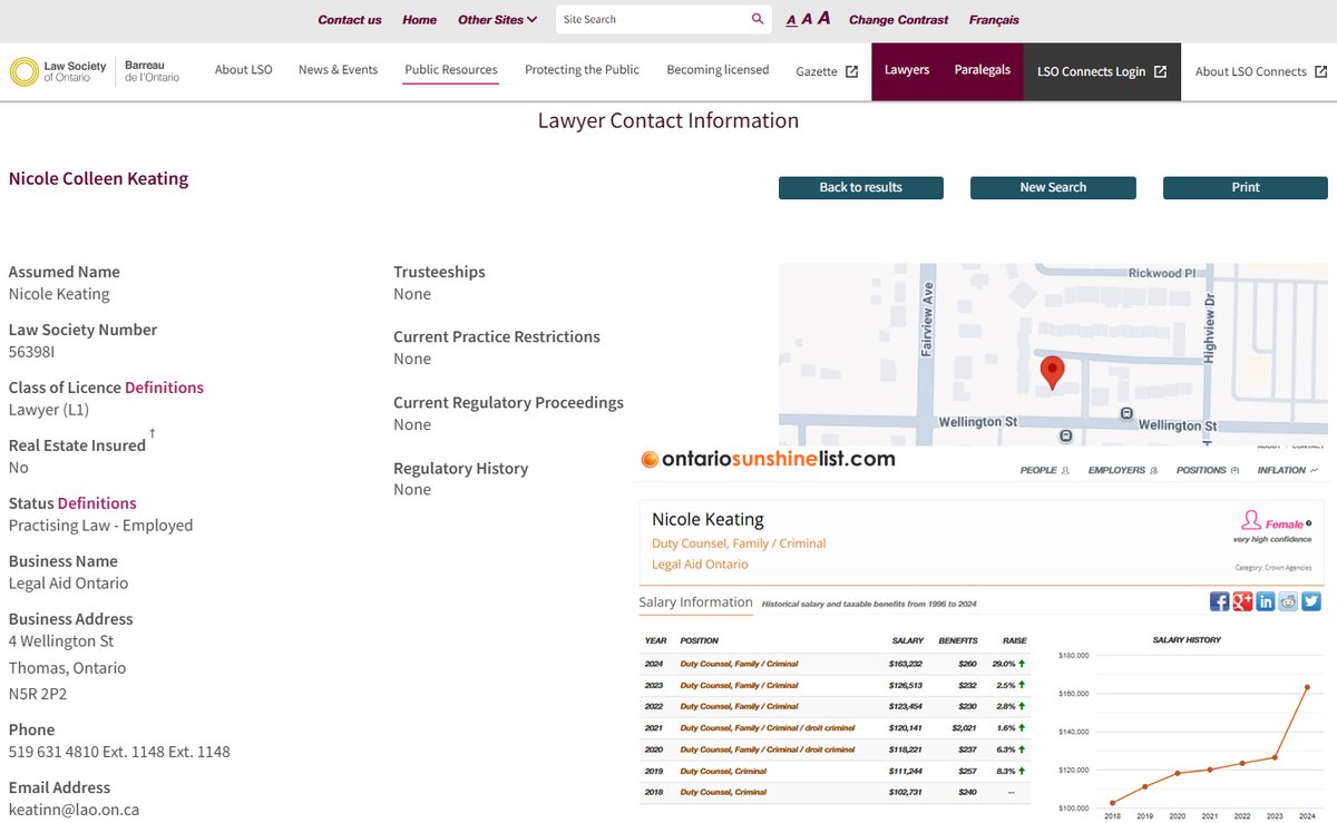 l3v1at4an's tweet image. Nicole Keating is a Lawyer with @LegalAidOntario. According to the Sunshine List, she made $163K funded by Canadian tax payer dollars &amp;amp; registered with the @LawSocietyLSO under Registration #563981I

Nicole Keating is a supporter of the designated terrorist group Hamas &amp;amp; believes