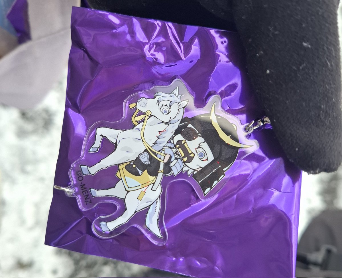 交換希望 O-MENZ 仙台アクリルキーホルダー 譲 🖤般若さん 求 💙狐さん