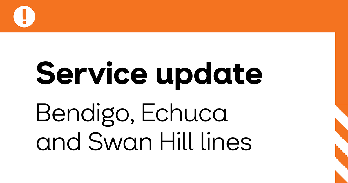 V/Line Bendigo Line tweet media