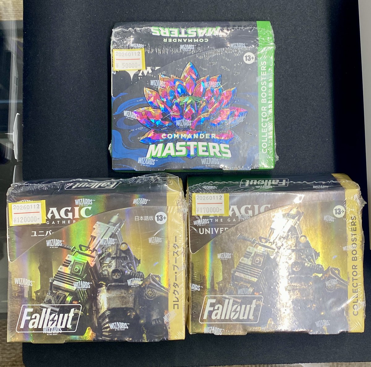 fallout コレクターブースター box ボックス 新品未開封 ✨最新入荷情報✨️ 未開封BOX商品が入荷しました‼️ ✅️統率者