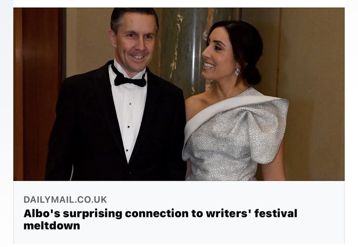 LyndaFrench19's tweet photo. #saparli #ALP 
Health Minister #MarkButler is one of Anthony Albanese's closest confidants. His wife #DanielaRitorto quit the board of the #AdelaideWriters' Week after it axed Palestinian-Australian writer Randa Abdel-Fattah

https://t.co/kWGyCj6KTk

https://t.co/bV3ZLledWv https://t.co/j3oKhTTyQj