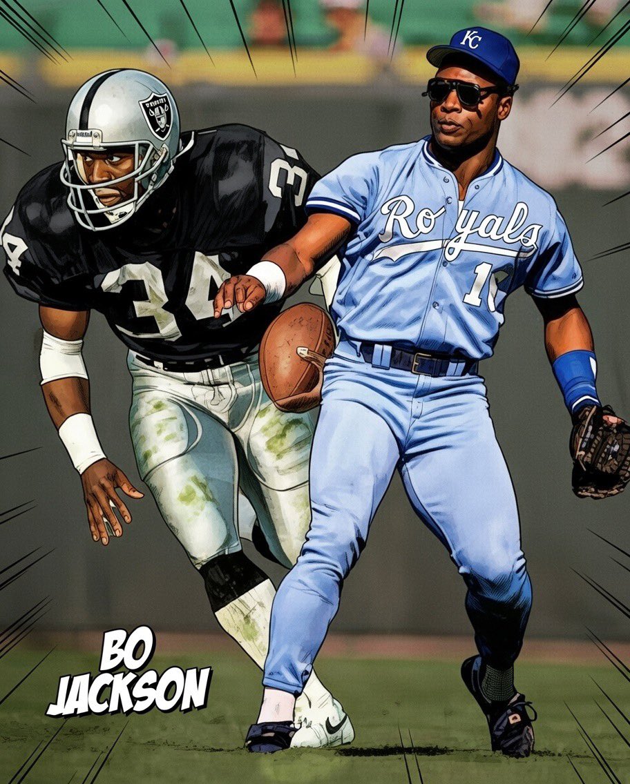 NFL/￼MLB need to make a new award/induction that recognizes athletes like Bo. Hall of Fame with a new special category 💥😎 

<a href="/BoJackson/">Bo Jackson</a>  <a href="/Royals/">Kansas City Royals</a> <a href="/Raiders/">Las Vegas Raiders</a> 

##boknows #bojackson #theballplayer #vincentedwardjackson #kansascityroyals #NFL #mlb #halloffame #cooperstown #cantonohio