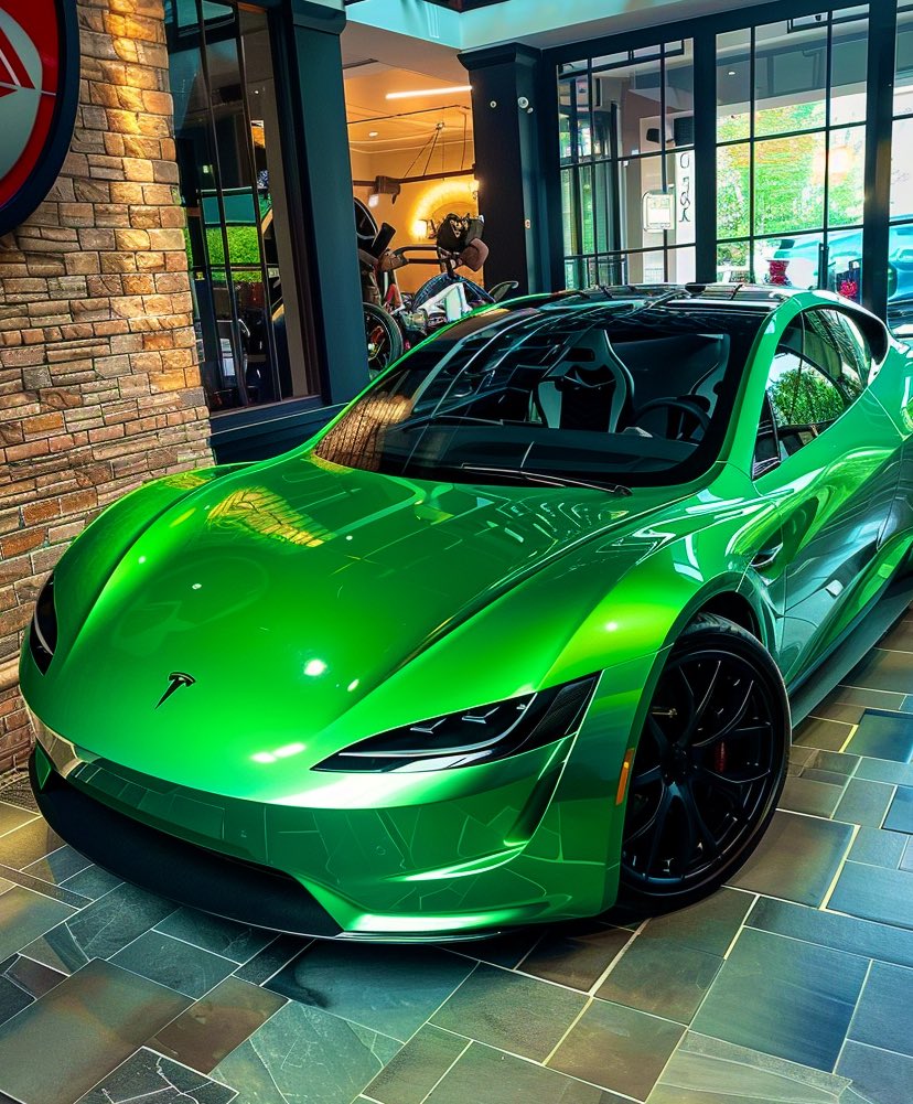 Do you like Emerald Green Tesla?