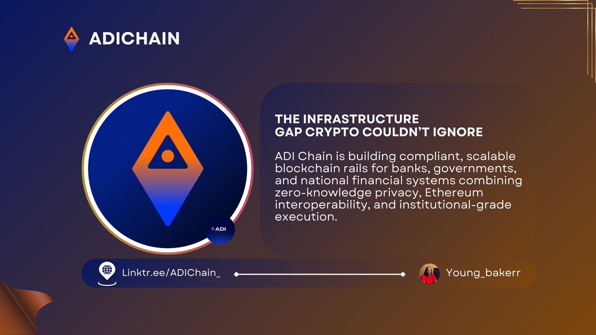 ADI Chain (@ADIChain_) / Posts / X
