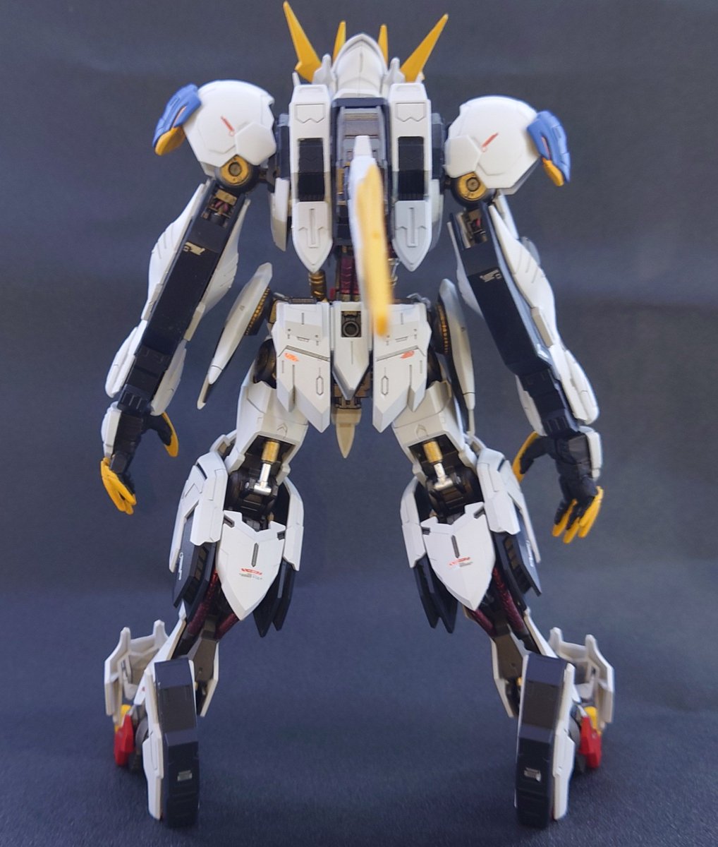 バルバトスルプスレクス完成しました。 mgルプスをベースにミキシング