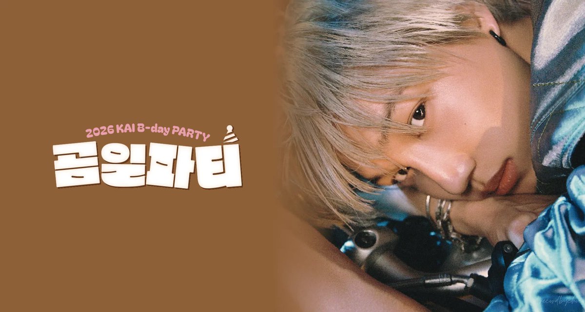 recordbychoco's tweet image. 2026 KAI B-day PARTY [곰일파티]

📆January 14, 2026
💵15k/$2 (Live + Gdrive)

Private via discord (1080p quality)
🔗 forms.gle/R7WVyK7AG8zyJ1…

Copy file WEB-DL : Softsubs (Multisubs) &amp;amp; Hardsubs (English + Indonesian) | Special gift