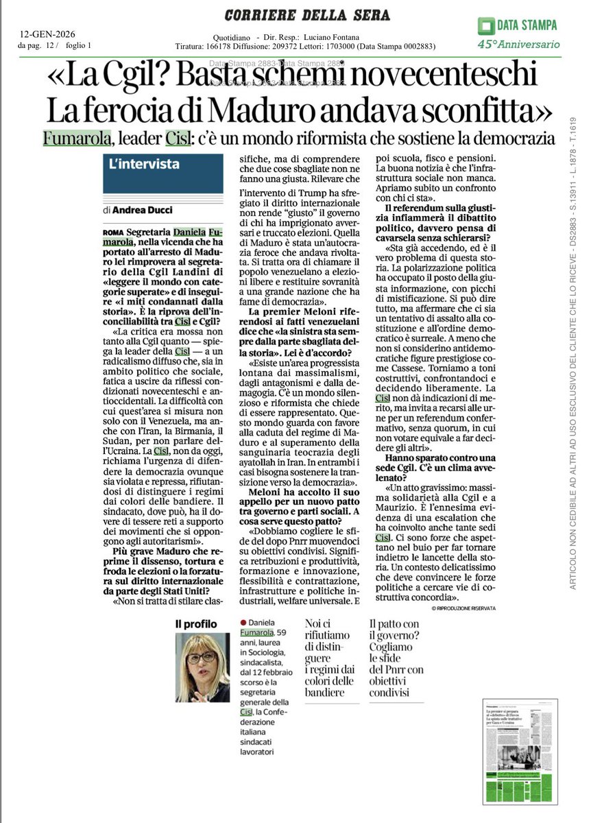 CISL Nazionale tweet media