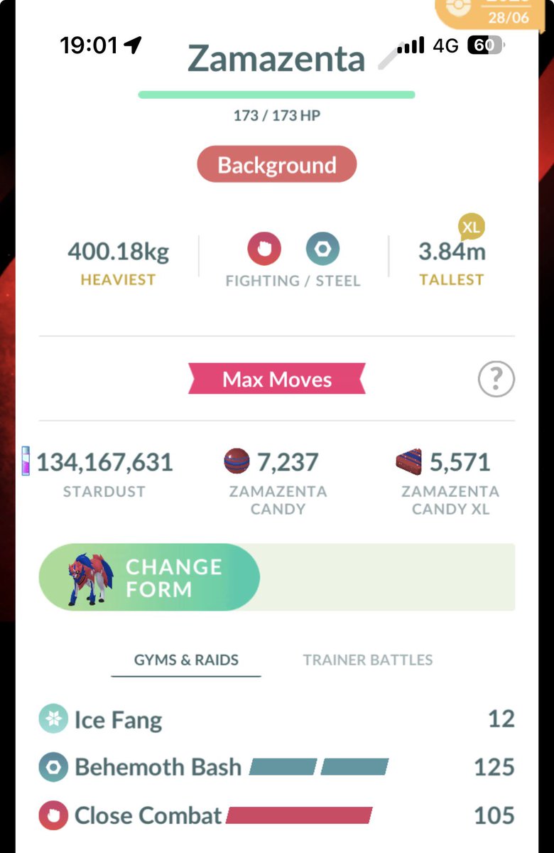 Zamazenta Crowned with Ice Fang / Behemoth Bash is good for Dmax Caterpie. 3 ice fangs and you have a Bash ready to one shot