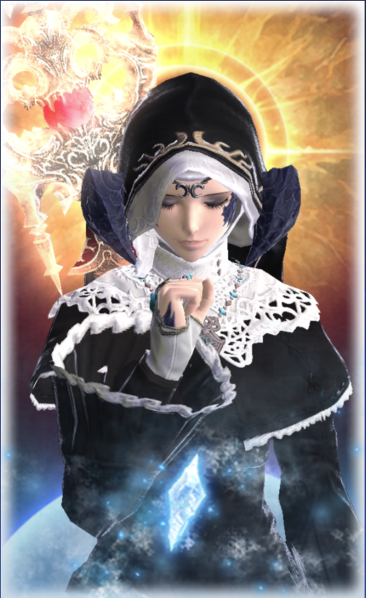 Tell me why I cooked one of the hardest portraits of my life for a stupid savage glam bit 

Also we cleared M9S last night YIPEE #ffxiv