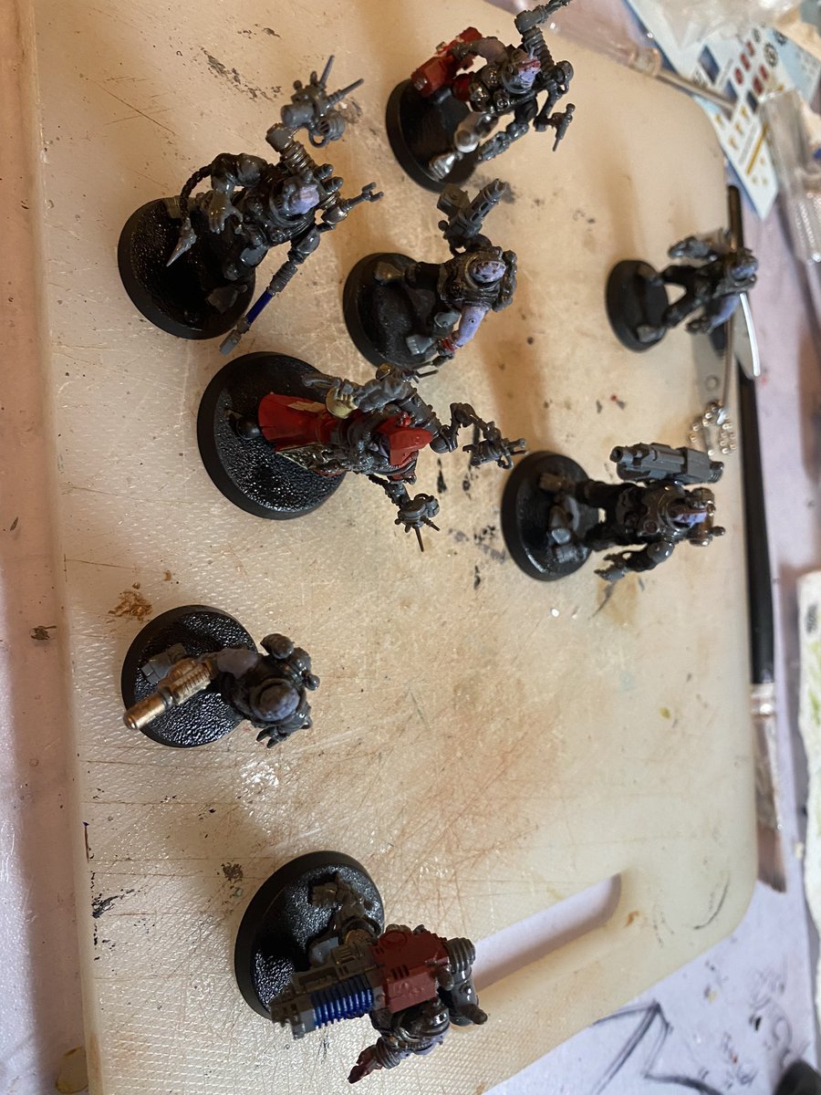 AcerAdmech's tweet photo. Progress on the Killteam servitors: SKIN https://t.co/0zsvvtfsyG