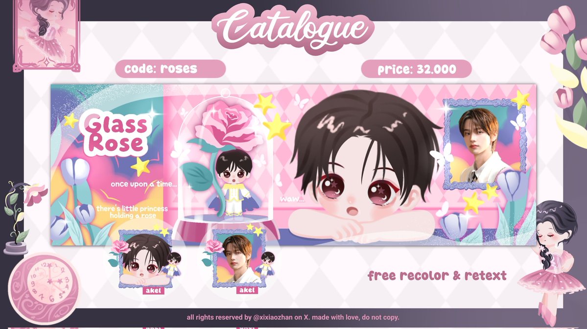 xixiaozhan's tweet image. 𐙚🩰Help repost, thank youᵎᵎ૮˃‌֊ ˂‌ აྀི𓋭

👑⊹ Hii, aku sudah OPTIP alias Open Titipan untuk 2️⃣ katalog di bawah ini, 🌹 Roses dan 🧸 Gummy。Ayoo ikut sebelum ketinggalanᵎᵎ˖𓍢ִ໋🦢˚𖥔 ݁˖

🗝️ #zonauang 🜲⊹