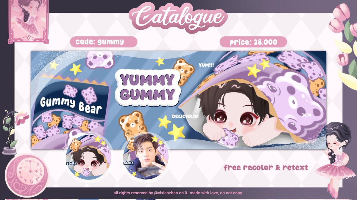 xixiaozhan's tweet image. 𐙚🩰Help repost, thank youᵎᵎ૮˃‌֊ ˂‌ აྀི𓋭

👑⊹ Hii, aku sudah OPTIP alias Open Titipan untuk 2️⃣ katalog di bawah ini, 🌹 Roses dan 🧸 Gummy。Ayoo ikut sebelum ketinggalanᵎᵎ˖𓍢ִ໋🦢˚𖥔 ݁˖

🗝️ #zonauang 🜲⊹