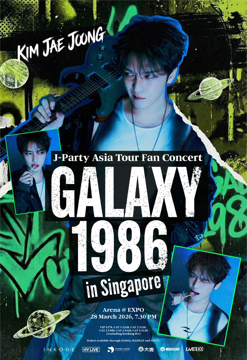 2026 KIM JAE JOONG J-PARTY ASIA TOUR FAN CONCERT “GALAXY 1986” in